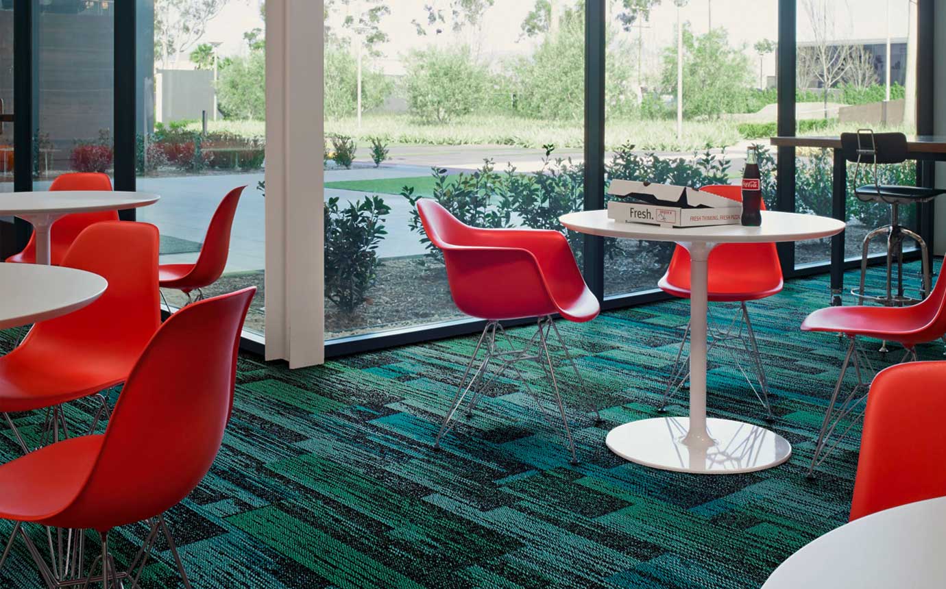 Victorex UV resistant protection on carpet tiles to less discoloration and providing better colour fastness Victorex UV resistant protection on carpet tiles to less discoloration and providing better colour fastness