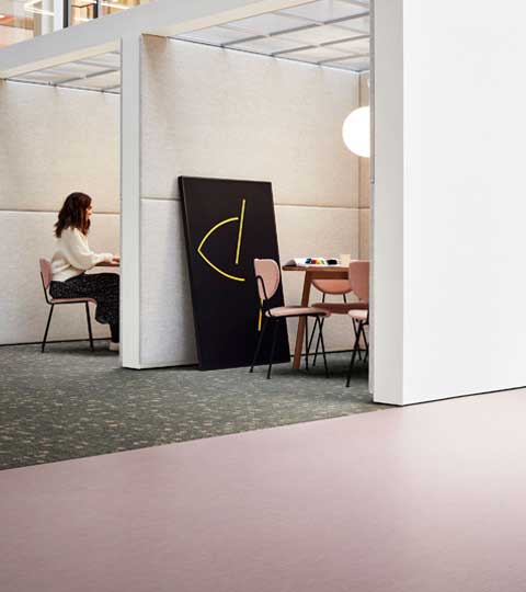 Victorex LVT adapting colours and design to different types of commercial areas Victorex LVT adapting colours and design to different types of commercial areas